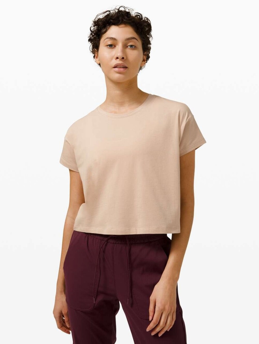 Lululemon Cates Tee Cafe Au Lait